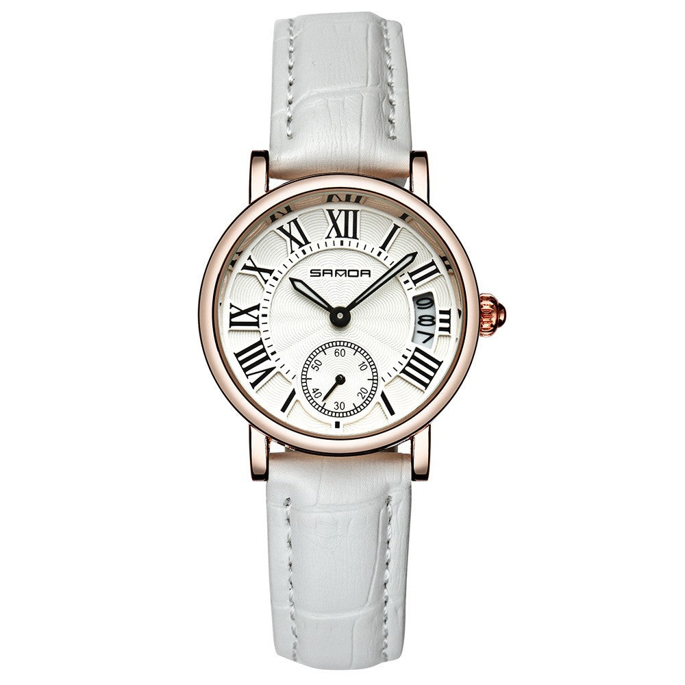 Watch women's waterproof delicate belt women