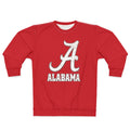 Alabama Crimson Tide Crewneck Sweatshirt — Retro Elephant A Design