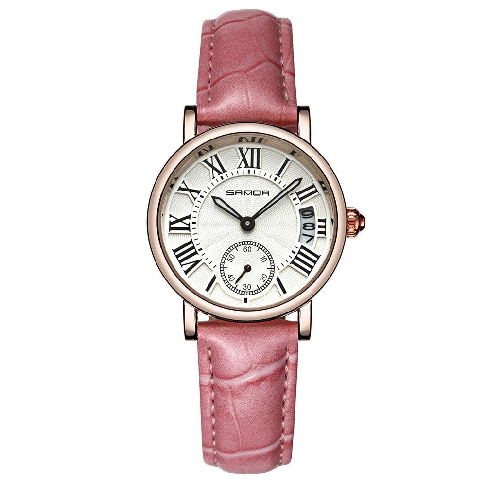 Watch women's waterproof delicate belt women