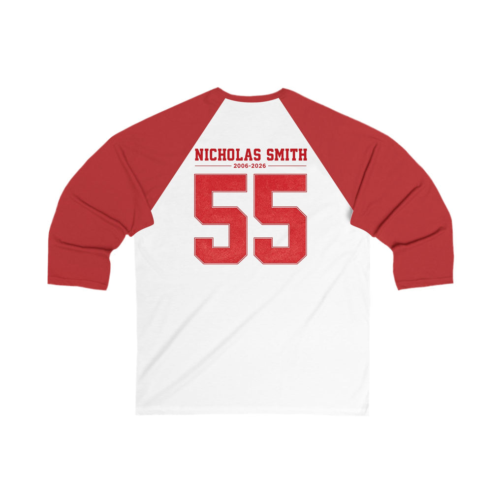 Nicholas Smith 55' Tribute Raglan