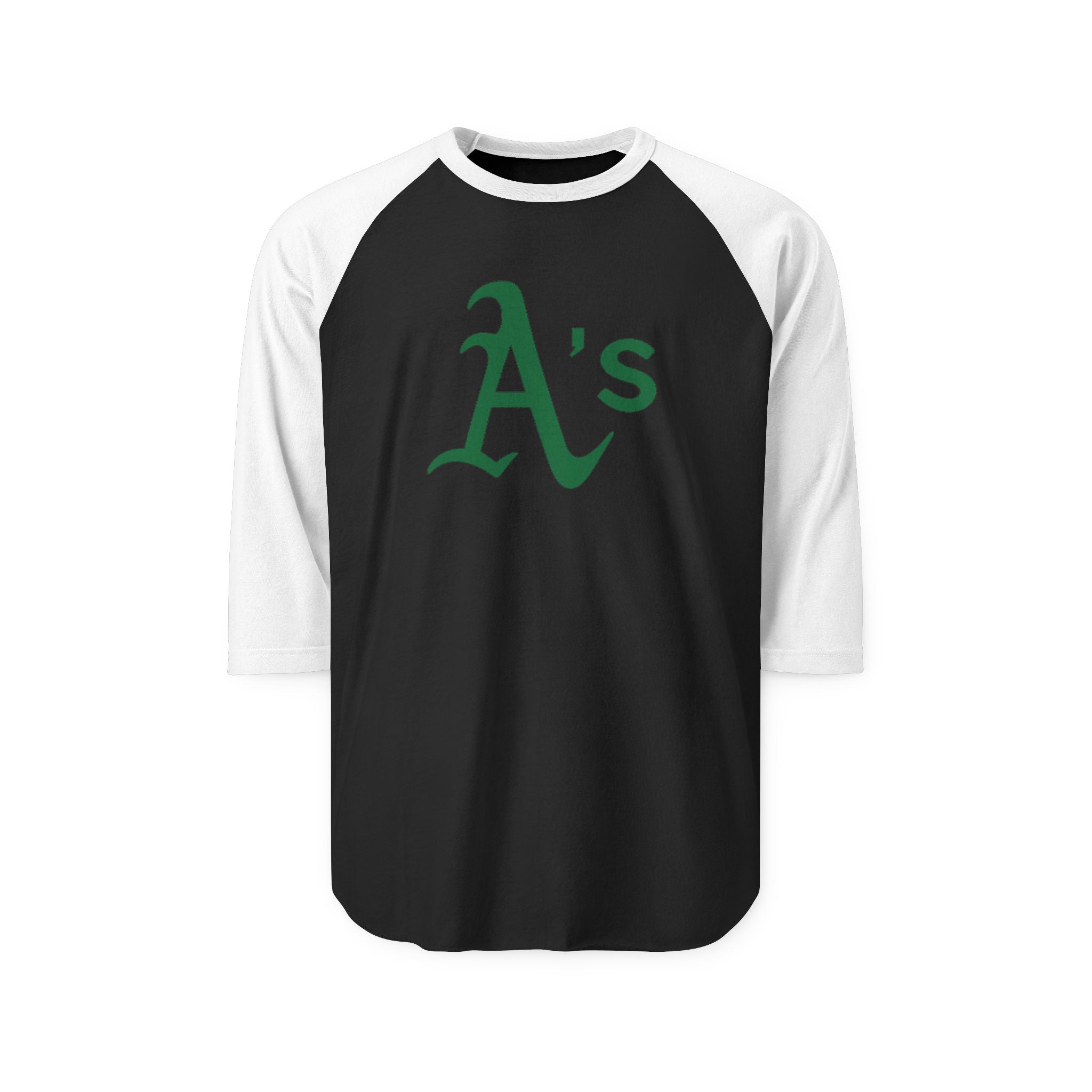 Athletic A's Raglan Shirt — Vintage Baseball
