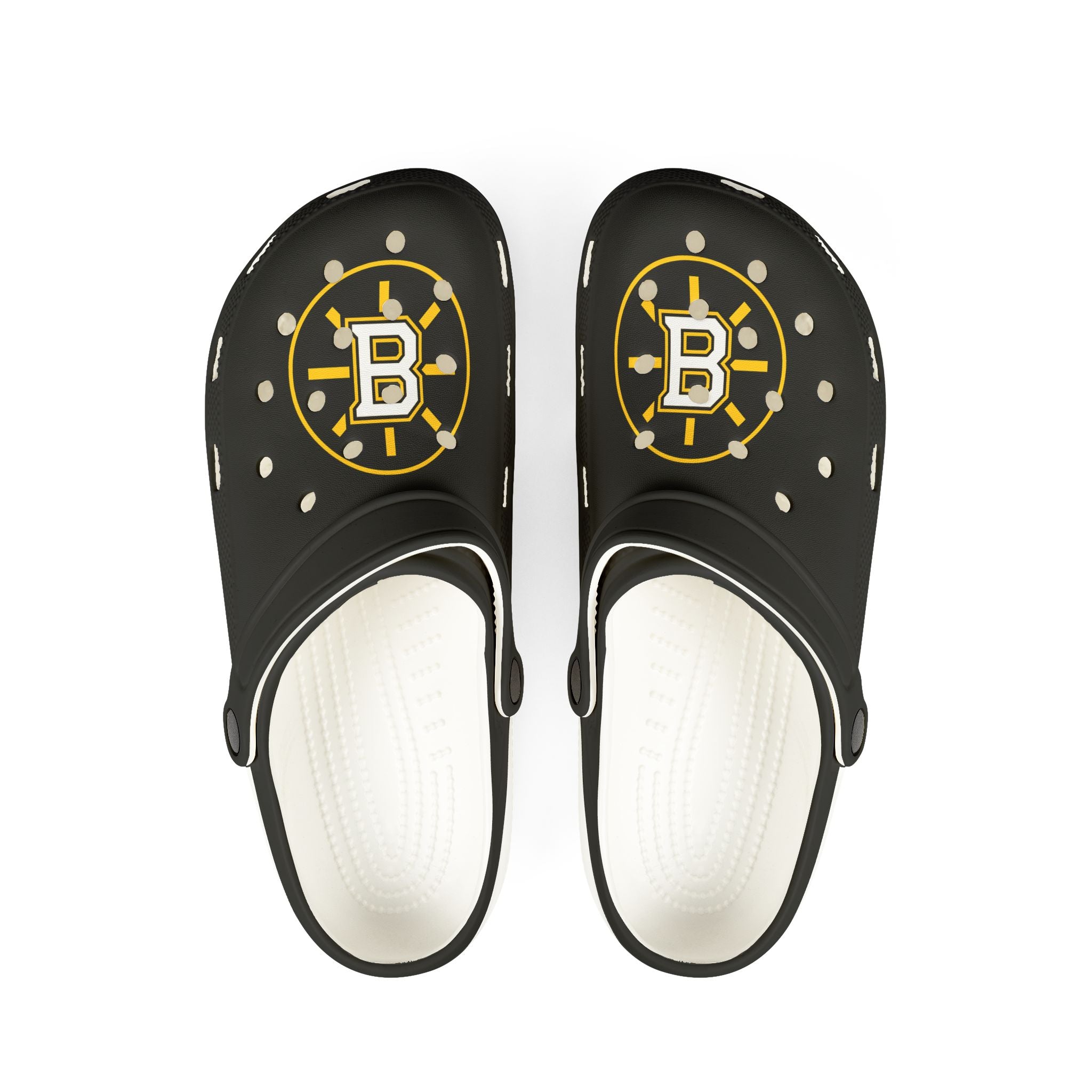 Boston bruins  Clog Shoes – Team Logo EVA Foam Slip-Ons
