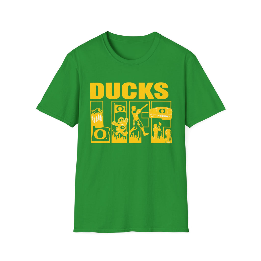 Ducks Vintage Photo Tee — Retro Black & White Duck Graphic T-Shirt - Oregon Ducks
