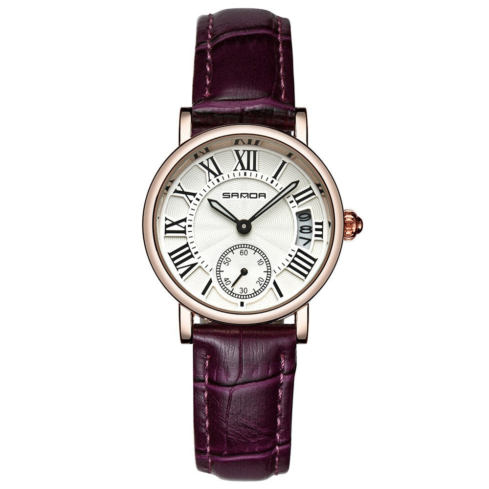 Watch women's waterproof delicate belt women