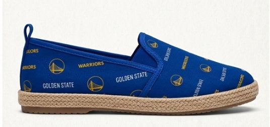 Golden state warriors Women's Espadrille Canvas Shoes
