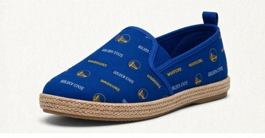 Golden state warriors Women's Espadrille Canvas Shoes
