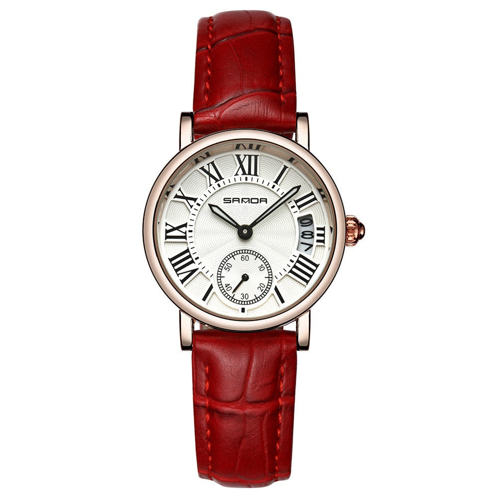 Watch women's waterproof delicate belt women
