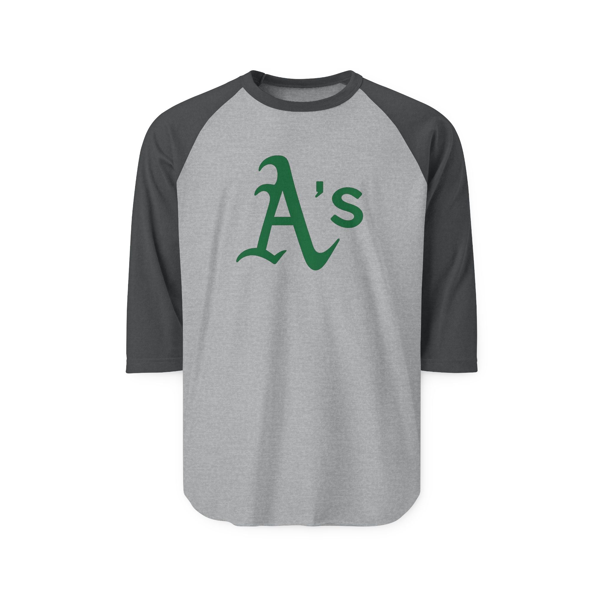 Athletic A's Raglan Shirt — Vintage Baseball
