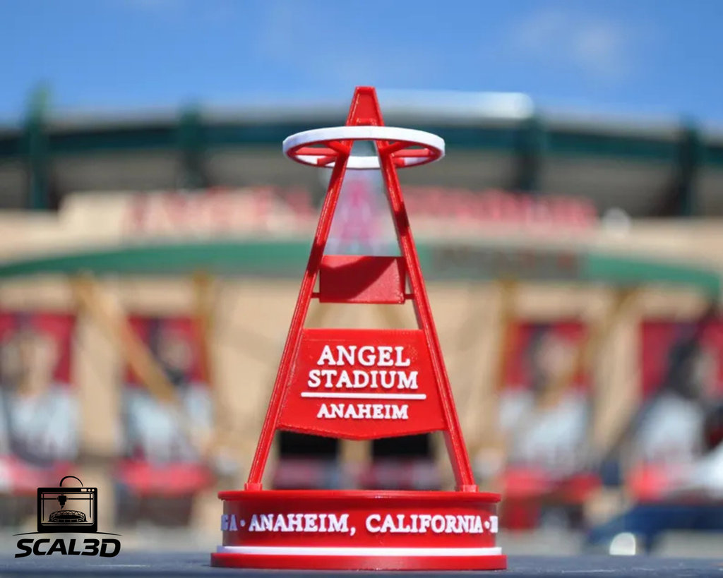 The Big A - Angel Stadium Replica (3D Printed)