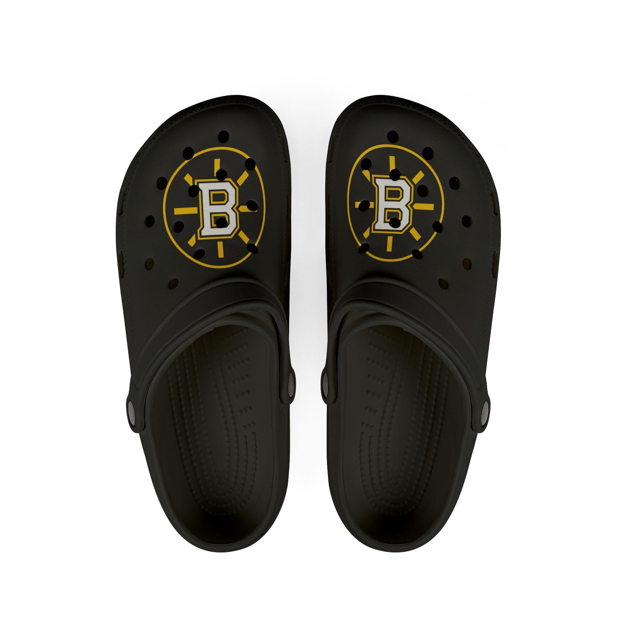 Boston bruins  Clog Shoes – Team Logo EVA Foam Slip-Ons