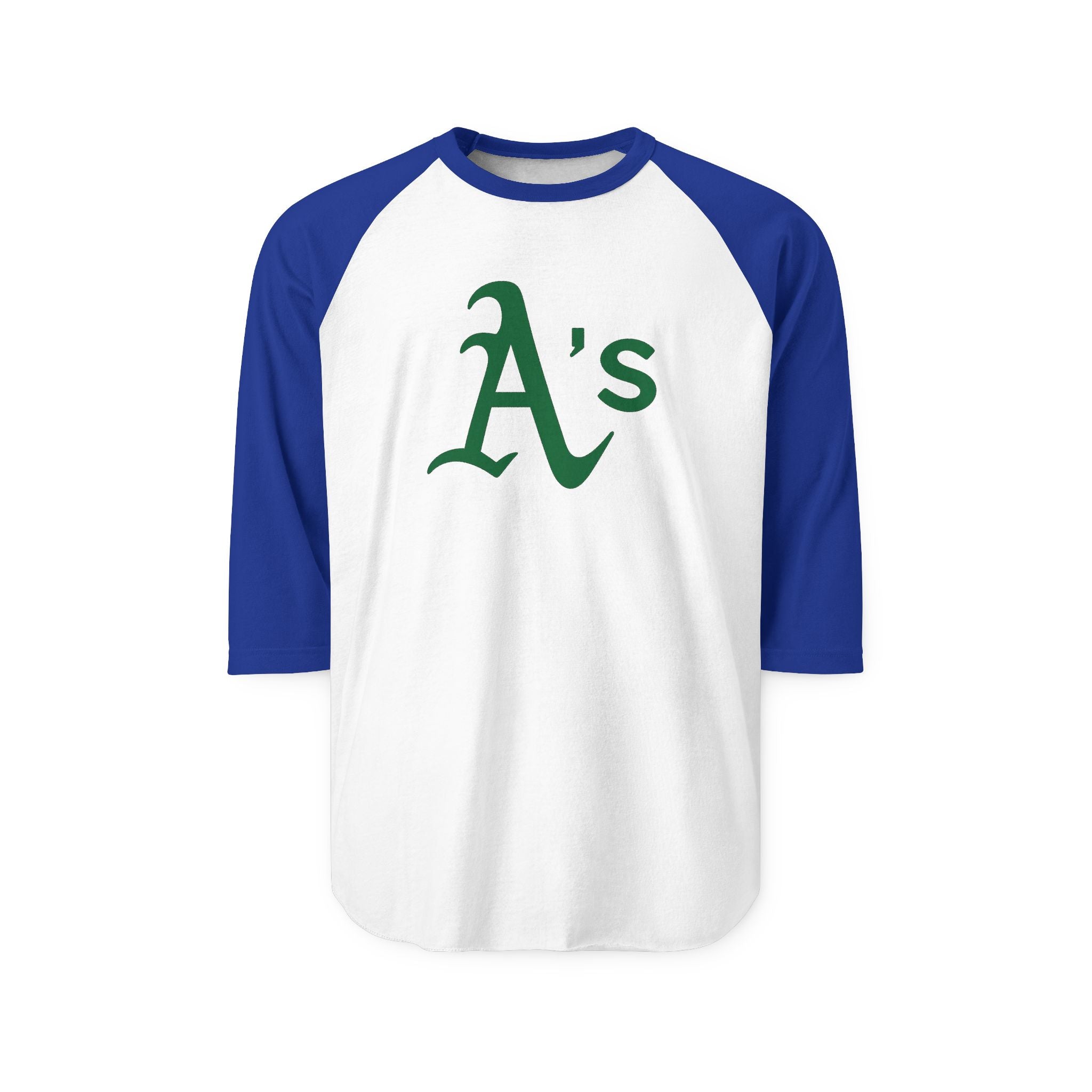 Athletic A's Raglan Shirt — Vintage Baseball