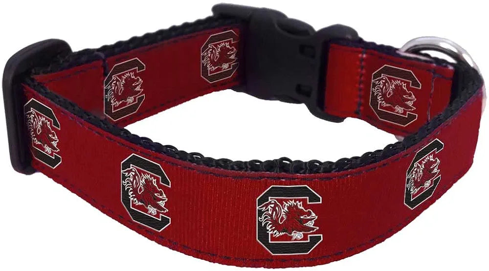 Collegiate dog collar South Carolina Gamecocks