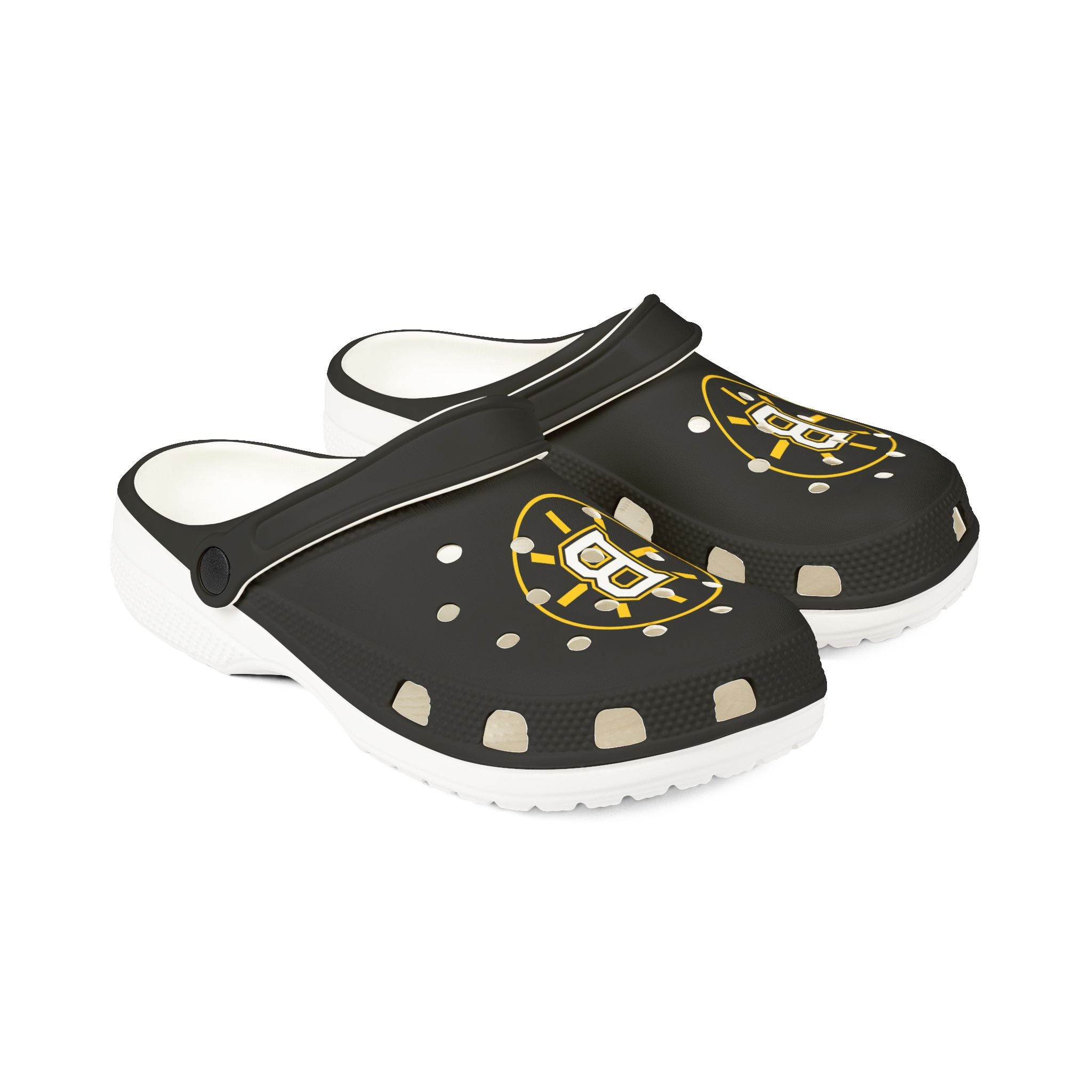 Boston bruins  Clog Shoes – Team Logo EVA Foam Slip-Ons