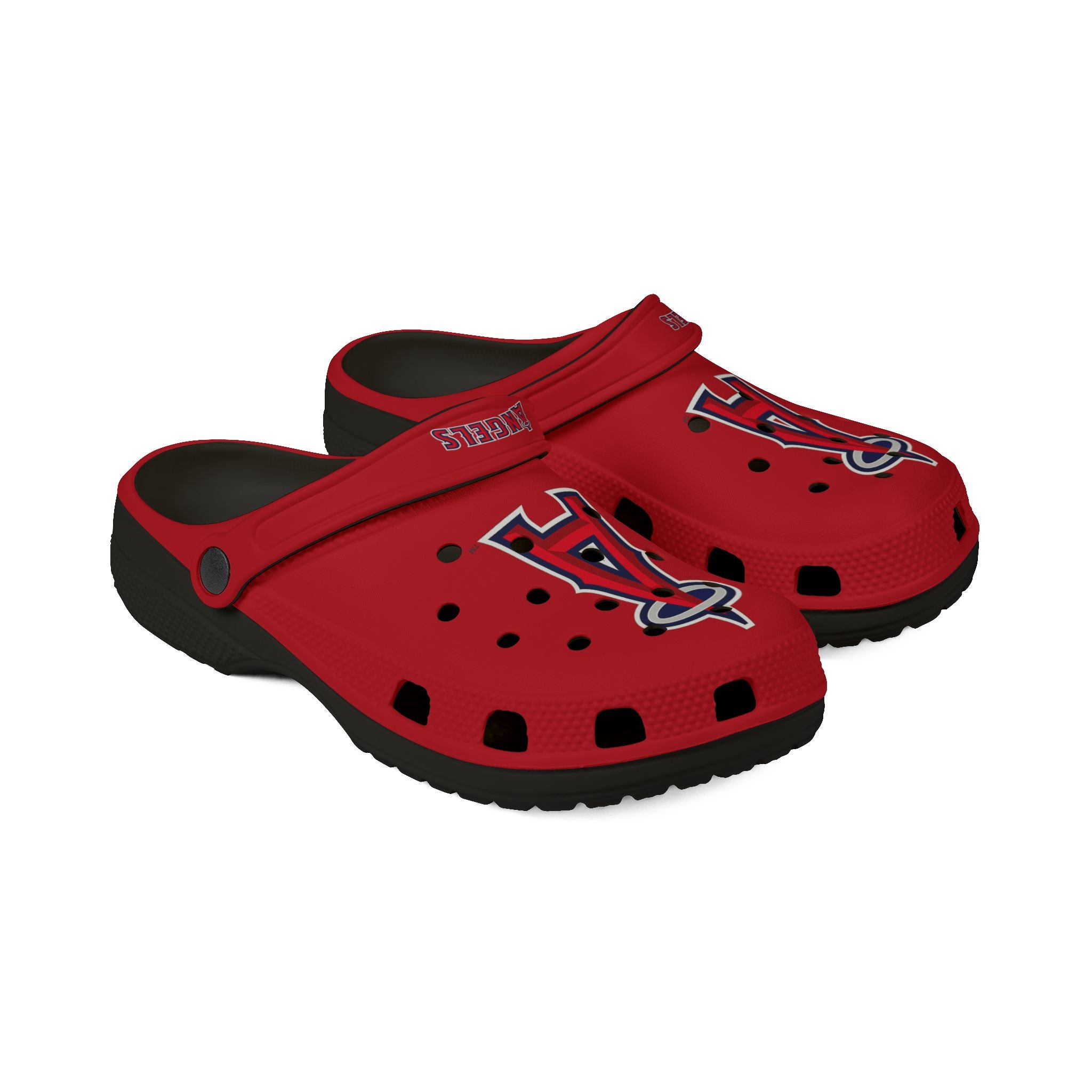 Anaheim Angeles  Clog Shoes – Team Logo EVA Foam Slip-Ons