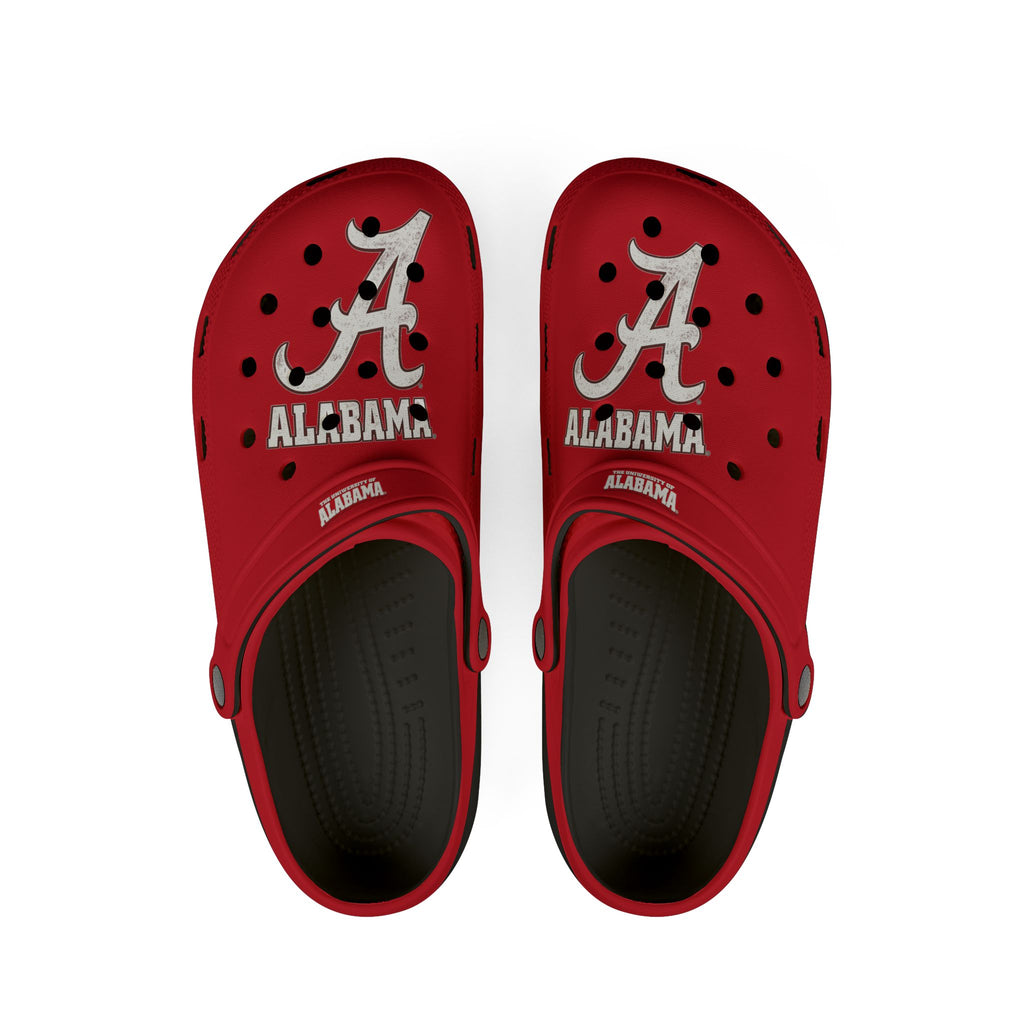Alabama EVA Foam Clogs — Lightweight Team Logo Slip‑On Shoes