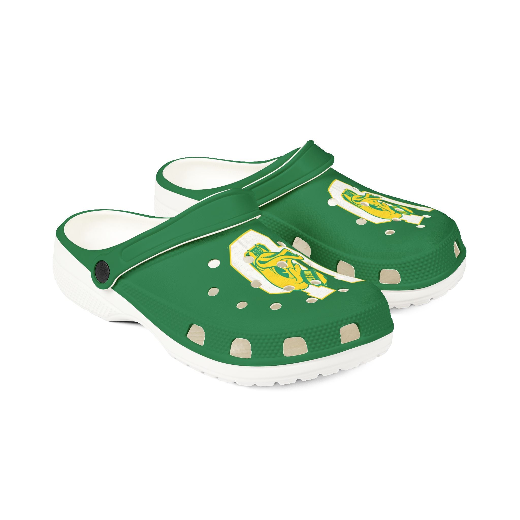 Oregon ducks EVA Foam Clogs — Lightweight Team Logo Slip‑On Shoes