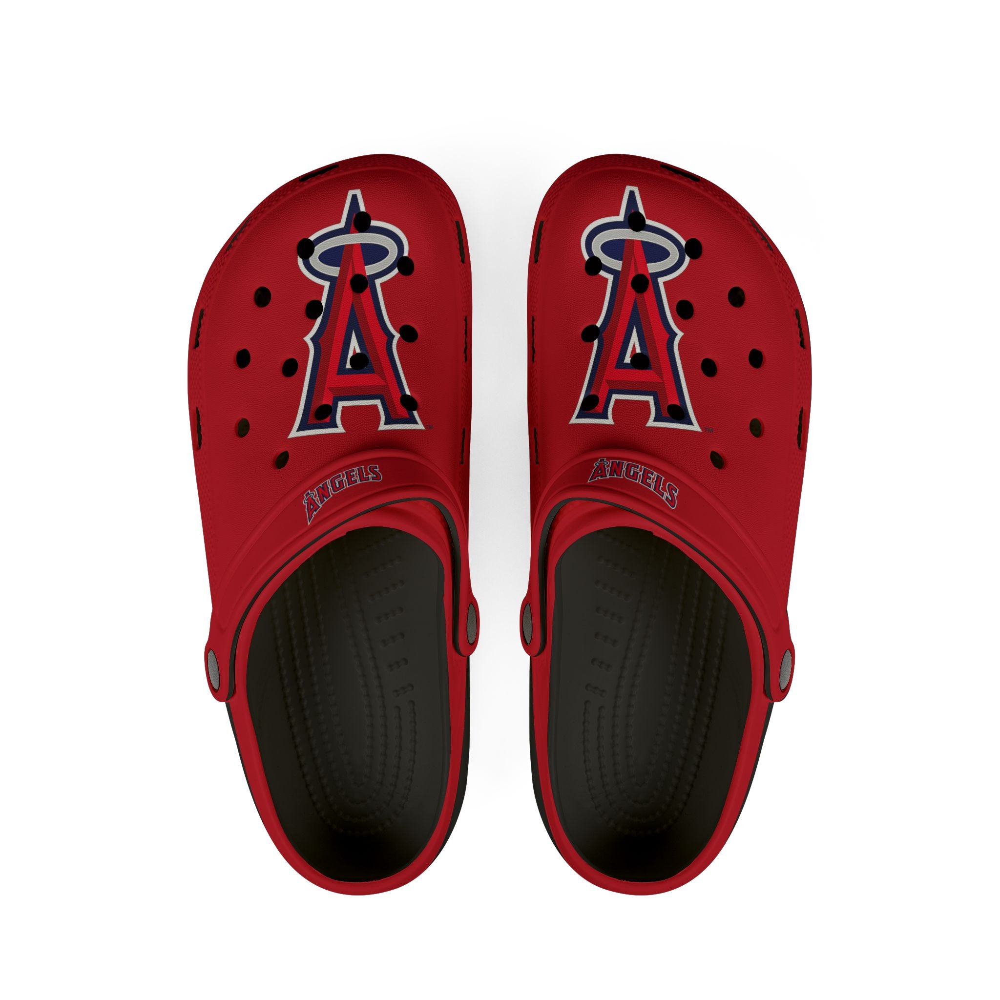 Anaheim Angeles  Clog Shoes – Team Logo EVA Foam Slip-Ons