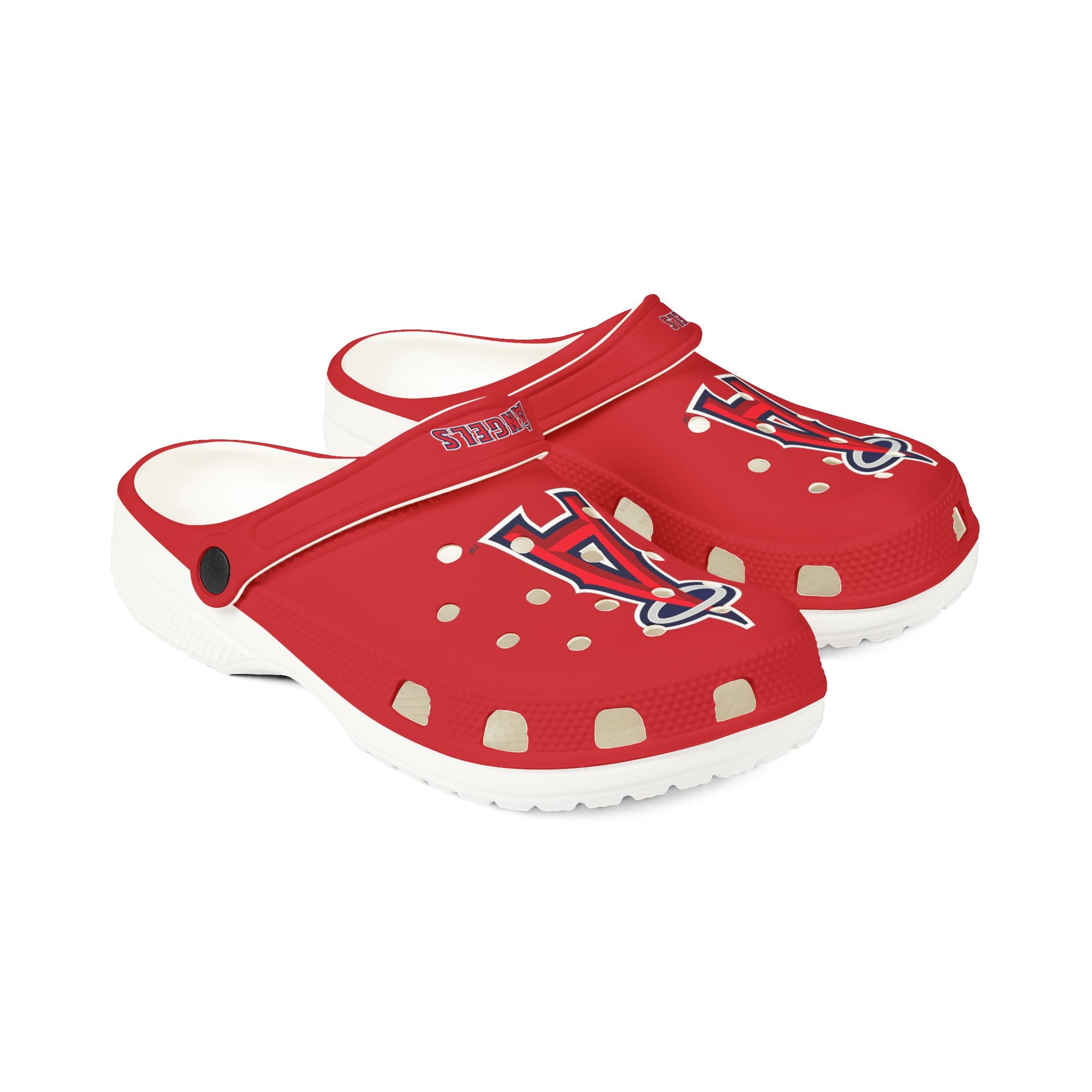 Anaheim Angeles  Clog Shoes – Team Logo EVA Foam Slip-Ons