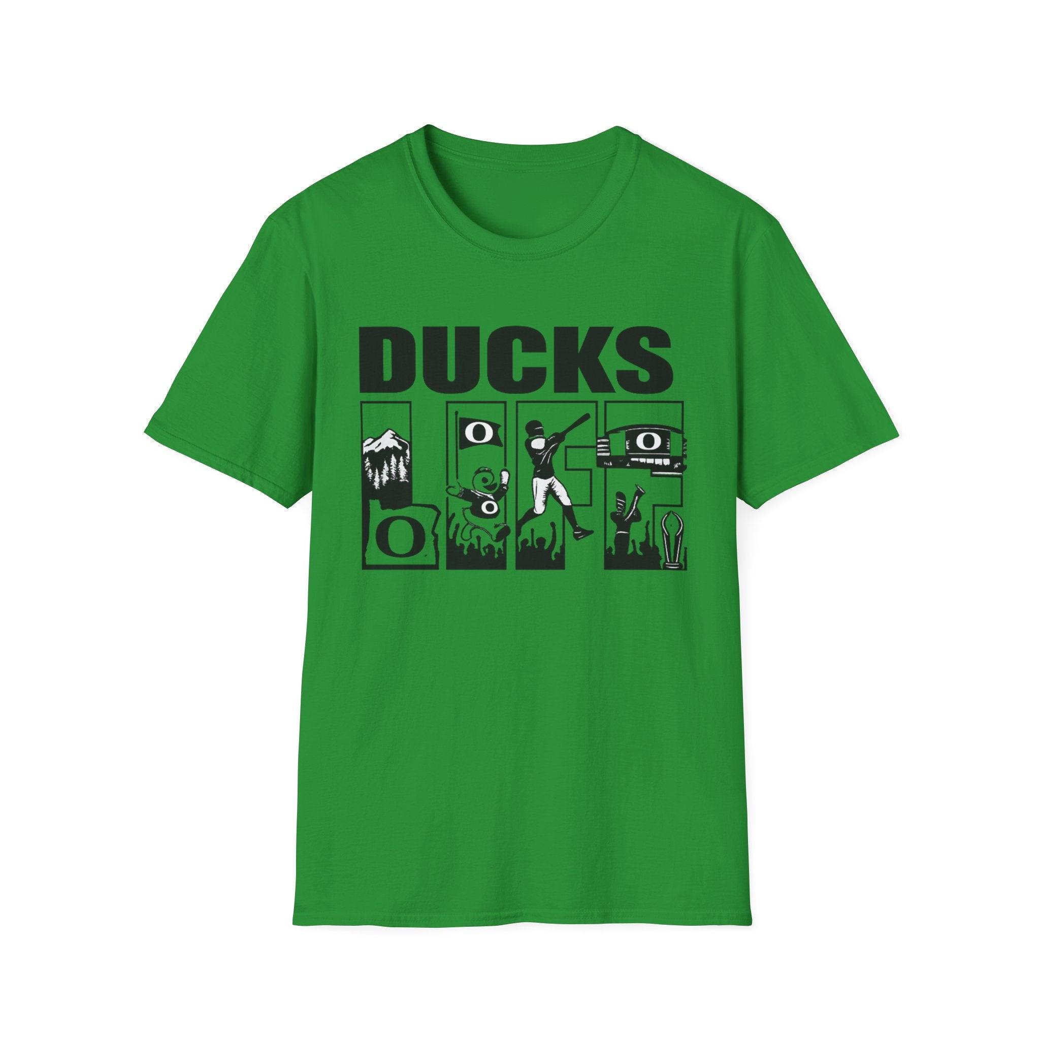 Ducks Vintage Photo Tee — Retro Black & White Duck Graphic T-Shirt