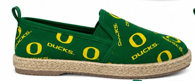 Oregon ducks Women's Espadrille Canvas Shoes