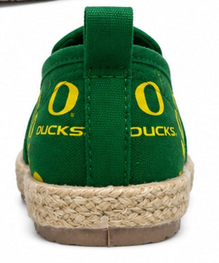 Oregon ducks Women's Espadrille Canvas Shoes