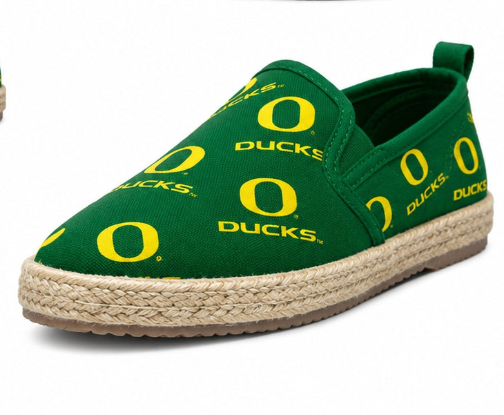Oregon ducks Women's Espadrille Canvas Shoes