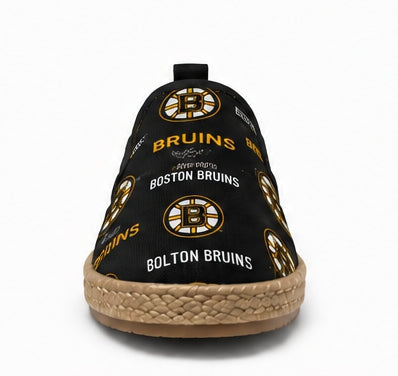 Boston bruins Women's Espadrille Canvas Shoes