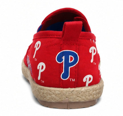 Philadaphia  phillies Women's Espadrille Canvas Shoes