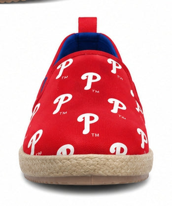 Philadaphia  phillies Women's Espadrille Canvas Shoes