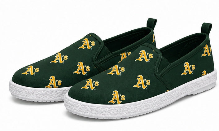 Oakland athletics Women's Espadrille Canvas Shoes
