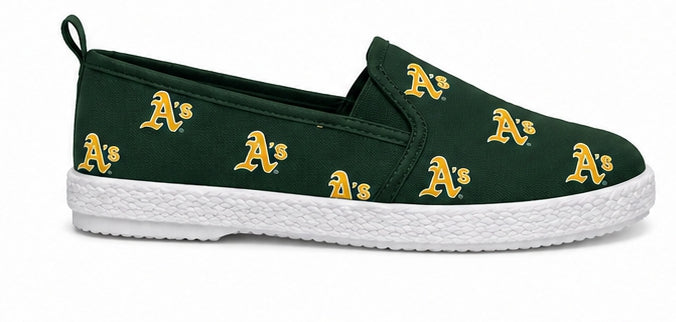 Oakland athletics Women's Espadrille Canvas Shoes