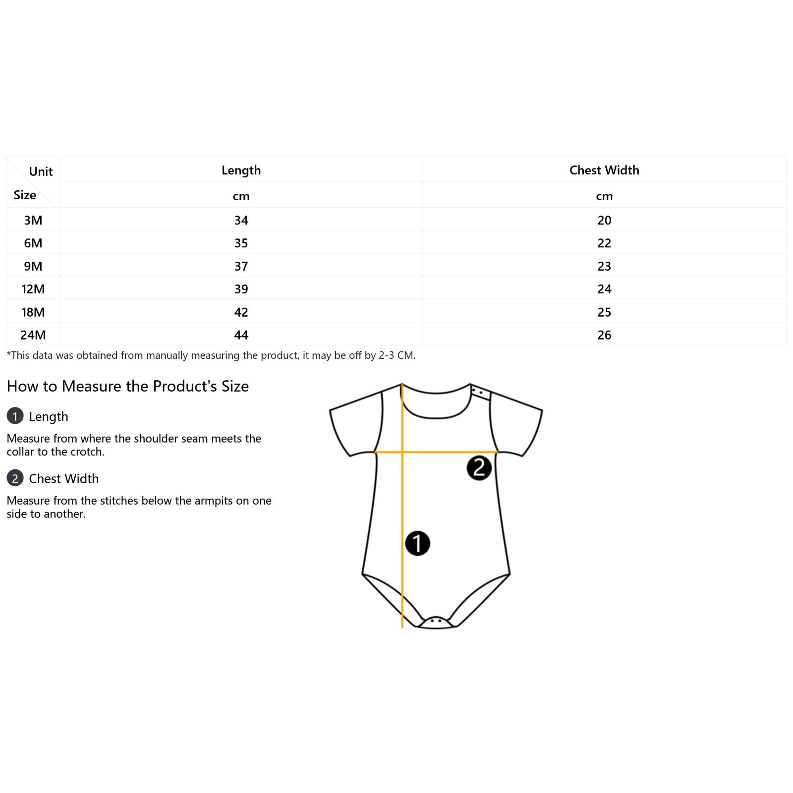 Golden State Unisex Cotton Baby Bodysuit